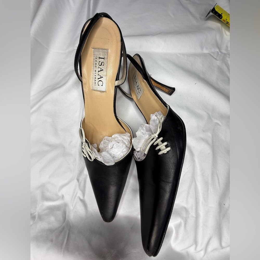 Issac M. Soft leather mule. Like new